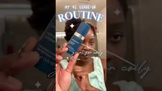 ⁠@livingproof #TriplrBondComplex Hair Treatment on 4C Kinky Coily Hair For Repair. #haircare