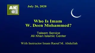 Talim with Imam Raouf M. Abdullah