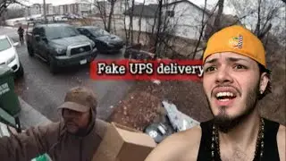 FAKE UPS DELIVERY TURNED INTO A MASSACRE **WATCH AT YOUR OWN RISK**