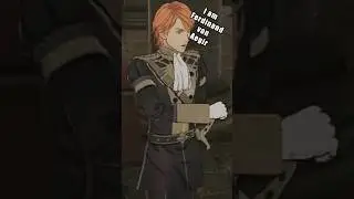 What was your name again? #fireemblemthreehouses #fe3h #fireemblem #ferdinandvonaegir