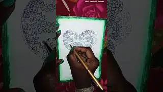 How to make easy heart tree 💖
