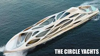 Inside 128 meters Unique Circle Yachts | Yacht Tour | Billionaire Lifestyle
