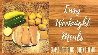 Easy Weeknight Meal: Sheet Pan Chicken & Veggies