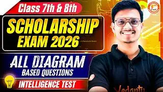 Scholarship Exam 2026 Class 7th & 8th - All Diagram Based Questions| Intelligence Test By Pravin Sir