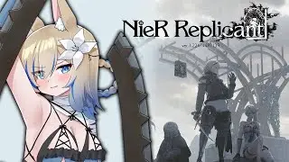 [NieR: Replicant] [Part 02] Dumpster Diving and Chatting with Kain&eacute; #blubunlive
