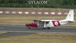 Channel Islands Air Search Britten Norman BN-2B Islander at RIAT 2025