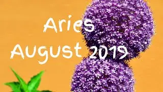 ARIES AUGUST 2019 (New love, who dis?)
