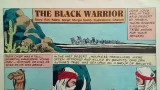 The Black Warrior | Tinkle Comics, July 1992 | Indian stories read aloud in English