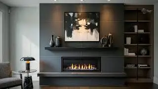 Fireplace Feature Wall Living Room Live | From Blank Wall to Wow