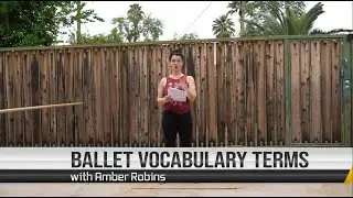Ballet Vocabulary Terms with Amber Robins