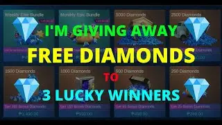 FREE DIAMOND GIVEAWAY | MOBILE LEGENDS FREE DIAMOND GIVEAWAY (LEGIT)