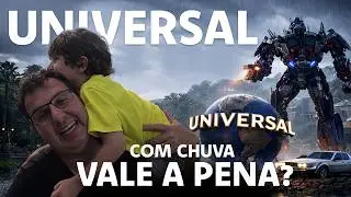 Fomos na UNIVERSAL e só choveu! Valeu a pena?