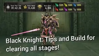 Toram - Black Knight: Tips and Build for clearing All Stages!