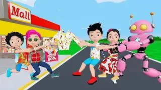 Rohan Ki Shaitani Part 42 | Shopping wala Cartoon | Pagal Beta | Cartoon Comedy