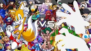 SSBC CMC PLUS V8 EXTENDED TAILS VS MASTER HAND AND CRAZY HAND