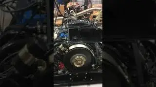 1973.5 911T CIS 2.4 liter engine breaking in on the dyno