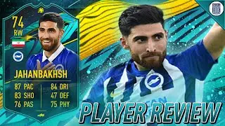 74 PLAYER MOMENTS JAHANBAKHSH PLAYER REVIEW! - SILVER GAMEPLAY OBJECTIVE CARD FIFA 21 ULTIMATE TEAM