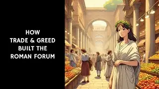  How Trade & Greed Built The Roman Forum | Ancient History: Roman Empire | Roman Economy 