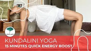 15 minutes Quick Energy boost #zenlady #kundaliniyoga #energy 