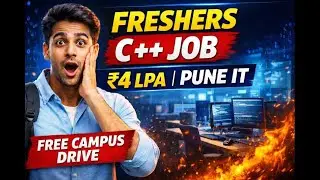 Fresher Jobs 2026 | Pune IT Jobs | Campus Recruitment | ₹4 LPA | nCircle Tech - VibrantMinds
