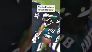 Jalen Carter ejected before first snap😭😭 #capcut #football
