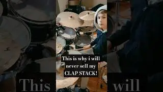 This is why i will never regret buying a clap stack!!! #clapstack #drumkit #funk