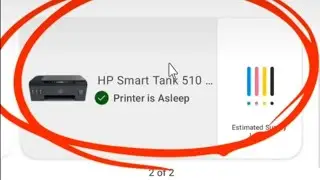 add Printer HP Smart Tank ພິມເກະສານຜ່ານທາງໂທລະສັບ