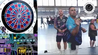 II OPEN de dardos ÀNGEL TOBIES - Individual nivel 2 - DLP vs DANILO NUNES