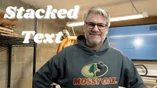 DIY Stacked Name Sign Using CNC | Full Tutorial - Shapeoko