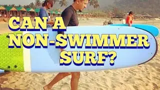 Surfing in Goa
