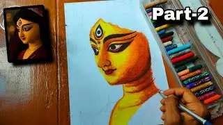 how to draw durga maa face|maa durga drawing easy|maa durga drawing|how to draw durga maa|durga puja