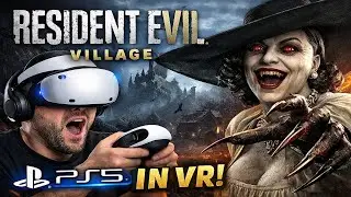 Resident Evil Village in VR Is TERRIFYING&hellip; (First Time VR Playthrough)
