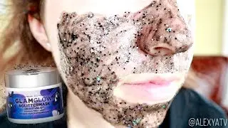 Glamglow My Little Pony Glitter Mask GravityMud Review | Skincare Facial Treatment Directions & Demo