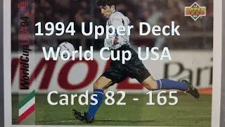 1994 Upper Deck World Cup USA 82 to 165