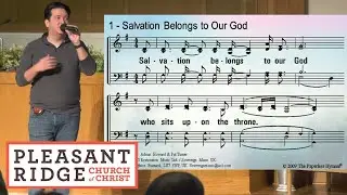 Salvation Belongs to Our God (a cappella worship song with lyrics and notes)