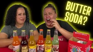 WEIRD GROSS SODA TASTE TEST!