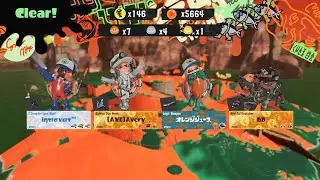 Splatoon 3 - Salmon Run Freelance #198 (Sockeye Station)