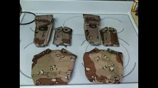 My review of Spanish 6 color desert/ chocolate chip camo field gear