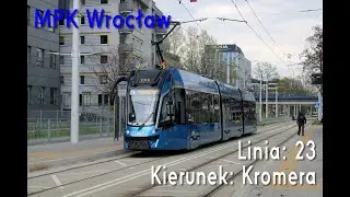 [🇵🇱PL] TIMELAPSE: MPK Wrocław - Linia: [🚋23]