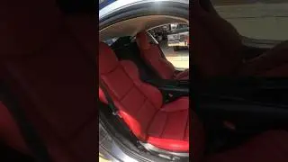 Who needs Upholstery?  BMW gets new Ferrari red seats. #bmw #bmwz4 #custom #upholstery