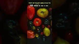 TOP 10 VEGETABLE FACTS HINDI #facts  #vegetables #food #viralfacts