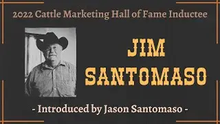 CMHOF 22 - Jim Santomaso, intro by Jason Santomaso