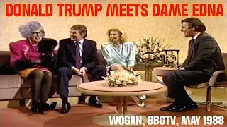 Donald Trump meets Dame Edna Everage on Wogan | May 1988 | feat. Sade. Trump meets Dame Edna BBCTV