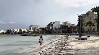 El Arenal Palma Mallorca - the morning after the storm