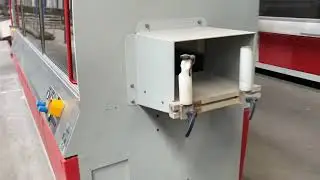 90mm Krauss Maffei Model KMD 90 XS/P Complete Profile Extrusion Line
