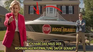 HOA befahl: ENTFERN DEIN BOOT &ndash; also kaufte ich das HAUS der PR&Auml;SIDENTIN und stellte es vor ihre T&uuml;r