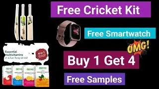 Free Cricket Goodies | Free Smartwatch | Oziva Loot | Mamaearth Cashback Loot | #piyoushoffers