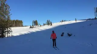 Cross-country Skiing at West Bragg Creek, Alberta. Canada  加拿大冬季運動 滑雪日記