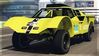 Vapid Desert Raid Customizations (Red Bull SMG Buggy) - GTA 5 Online