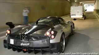 Monza Tunnel Sound 8/10/2016 : Huayra BC, GT3 RS, McLaren and More
